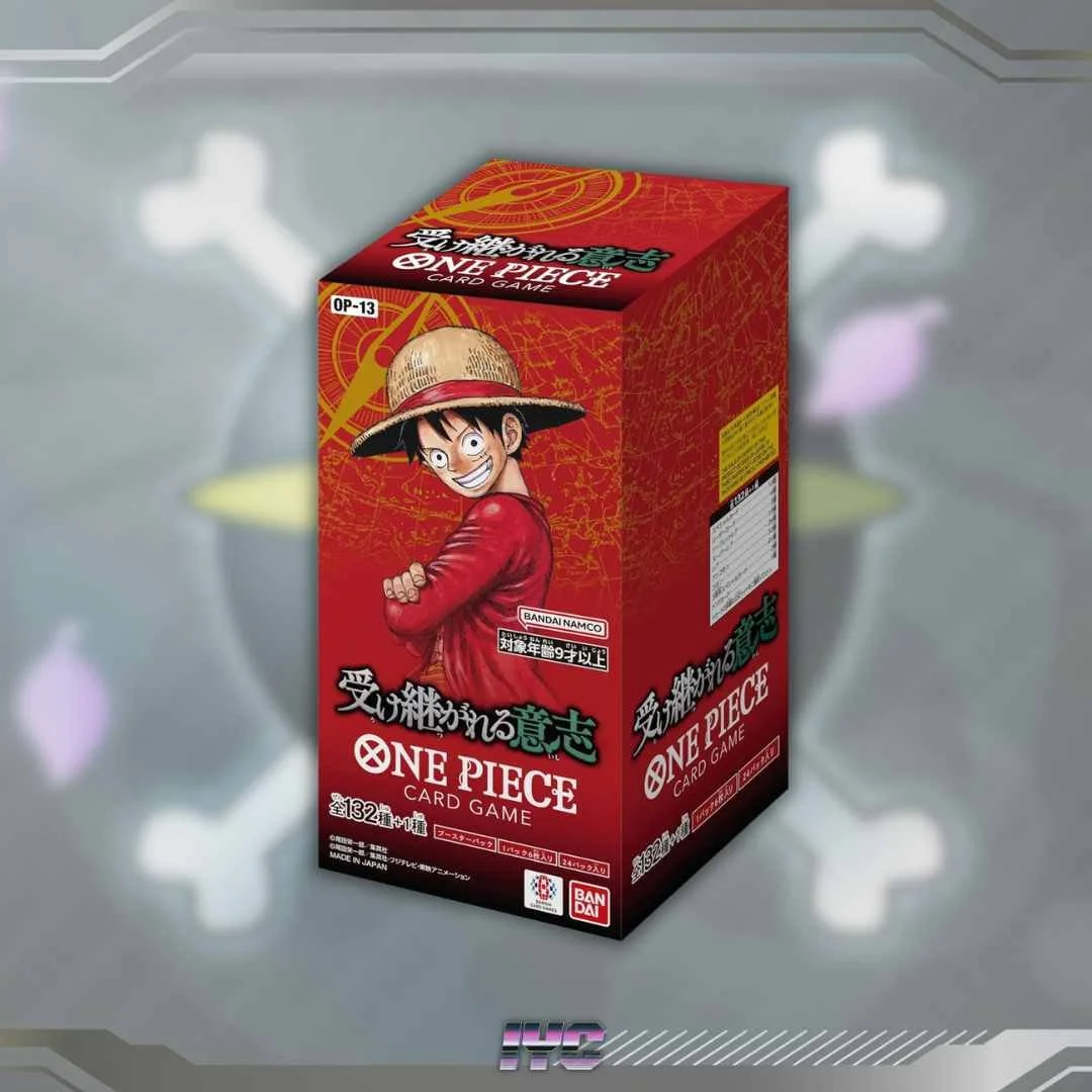 Sealed, CARRYING ON HIS WILL - OP13 - BOOSTER BOX - JAPANESE ONE